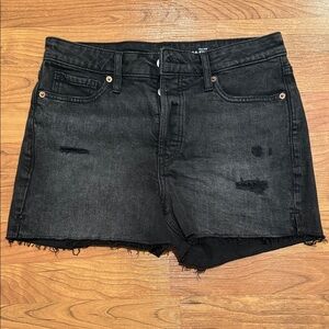 Old Navy Black Denim Jean Shorts